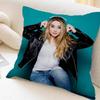 Sing Sabrina Carpenter Album Cushion Cover Pillow Cover Decor Pillowcase Printed Cushion Case for Couch