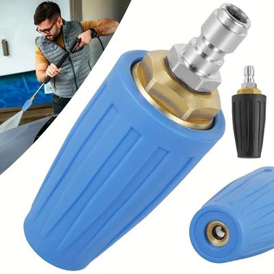 Pressure Washer Nozzle Quick Connect Metal Nozzle Spray Tips For Motorcycle Washing