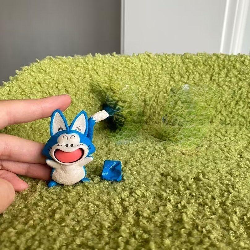 

7cm Anime Drogan Boll Puar Figure Pura Statue Pvc Action Figures Collection Model Toys For Children Gifts