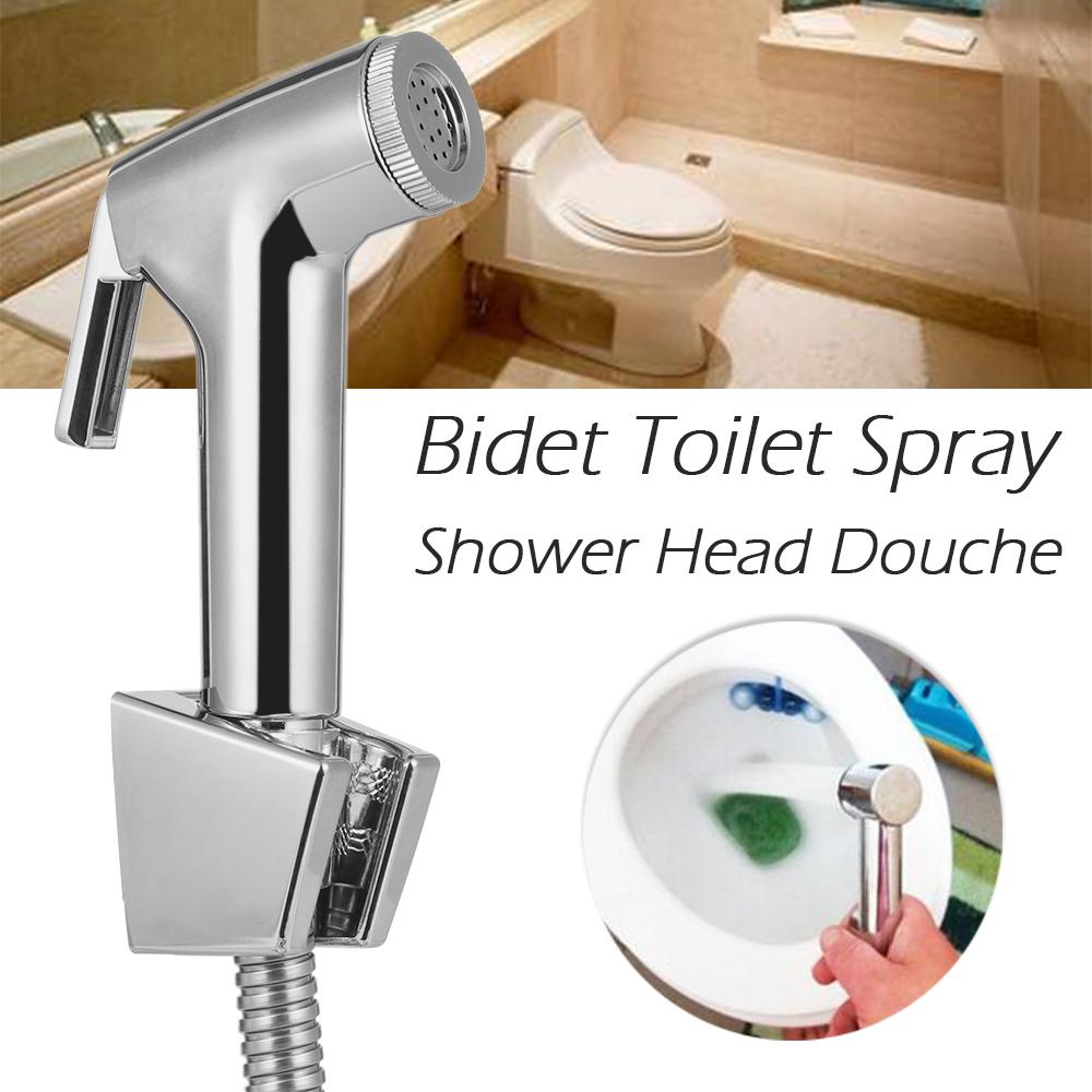 Selbstreinigender Badezimmerschlauch aus Edelstahl Duschkopf Handbrause Armatur WC Bidet-Sprayer