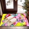 Gums Bunte Freunde Teppich für Innen- und Außenbereiche, Teppiche für Küchen, Häuser, Büros, Wohnzimmer, Heimdekoration, Weihnachtsgeschenk