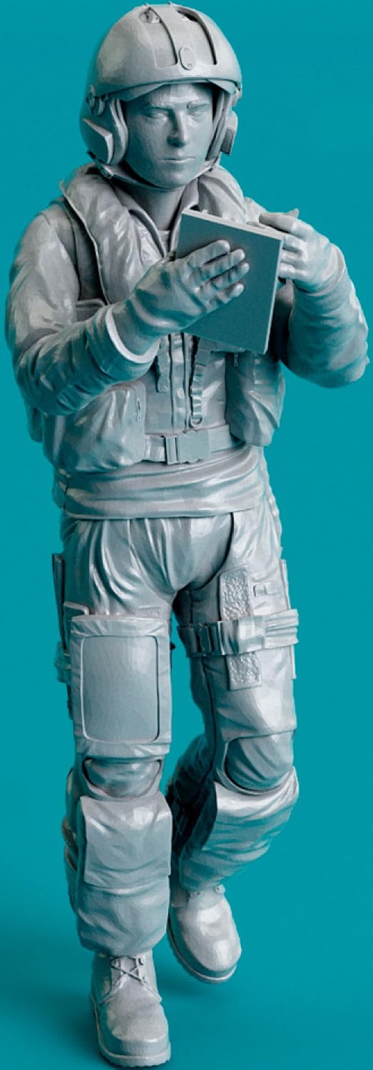 

Reskit France Mirage 2000 Male Pilot Standing Type 1 3D Printer Kit 1/72 RSKF72-0012