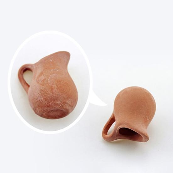 Puppenhaus Vase Hohe Simulation Dekoration Keramik Mini Blumentöpfe Puppenhaus Zubehör für Gartenszene