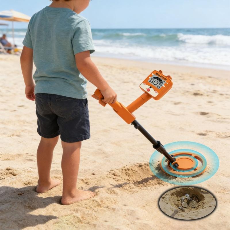 Accurate Metal Detectors Detection Tool for Childrens Electronic Measurement Technology Park Beach Use Finding Objects
