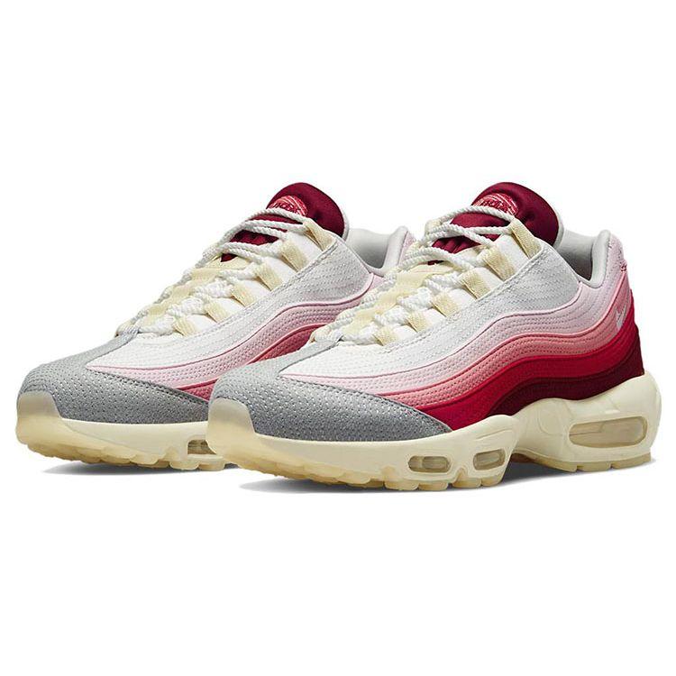 Nike Air Max 95 Anatomy Of Air Unisex Sneakers Red Team-Red Summit-White DM0012-600