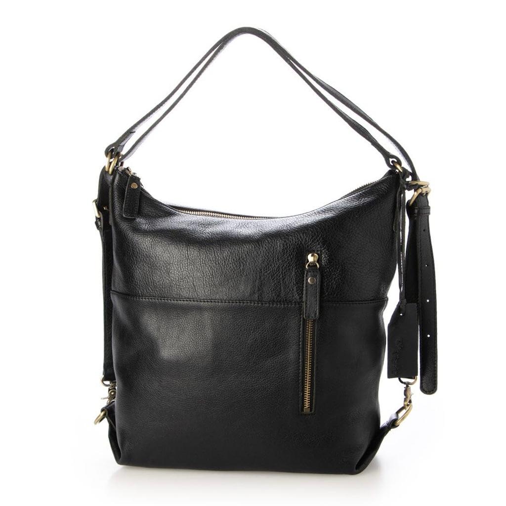 Cowhide 2-way backpack