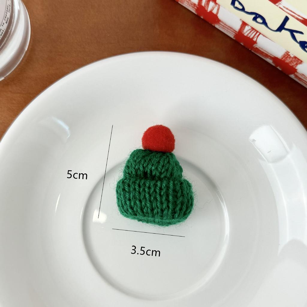 Christmas Decoration DIY Finger Woolen Knitted Hats, Scarves, Dolls, Clothing Accessories
