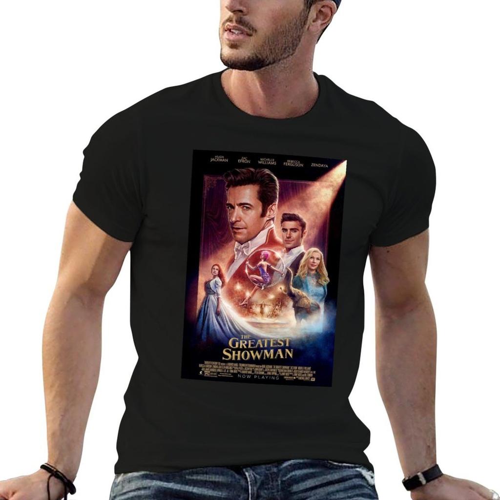Vintage Photograp The Greatest Showman Awesome For Music Fan T-Shirt Industrial Work Tee Shirt