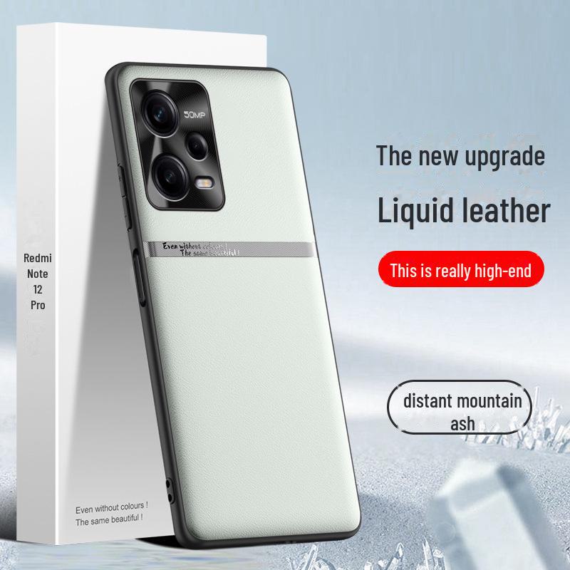 Redmi Note 12 Pro Liquid Leather Anti-Fall-Hülle