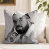 Aubrey Drake Graham Cushion Cover Natural Linen Double Sided Print  Throw Pillow Case for Sofa Couch Home Decor