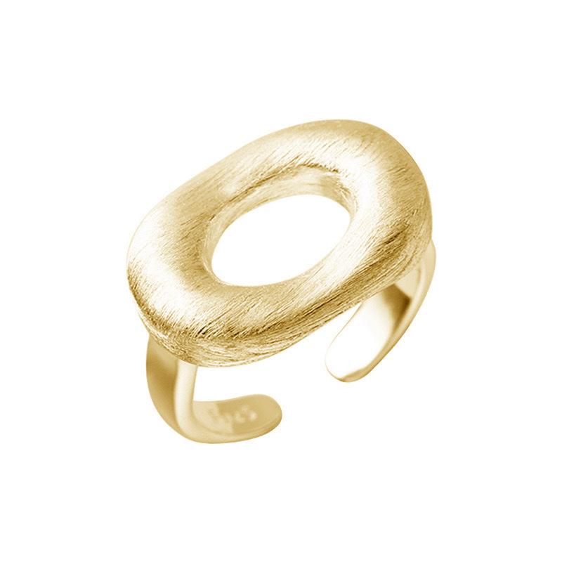 

Геометрическое полое нерегулярное овальное кольцо женское INS преувеличенный дизайн личность высокое чувство регулируемое для вечеринок и на каждый день