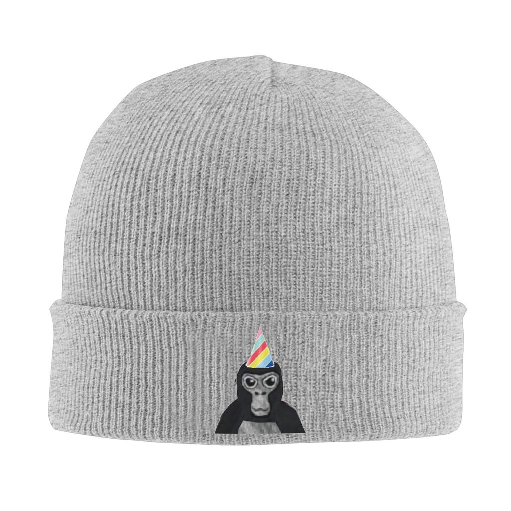 Gorilla Tag Monkey Winter Skullies Beanies Hat Warm Autumn Knitted Hats Bonnet Caps for Women Men