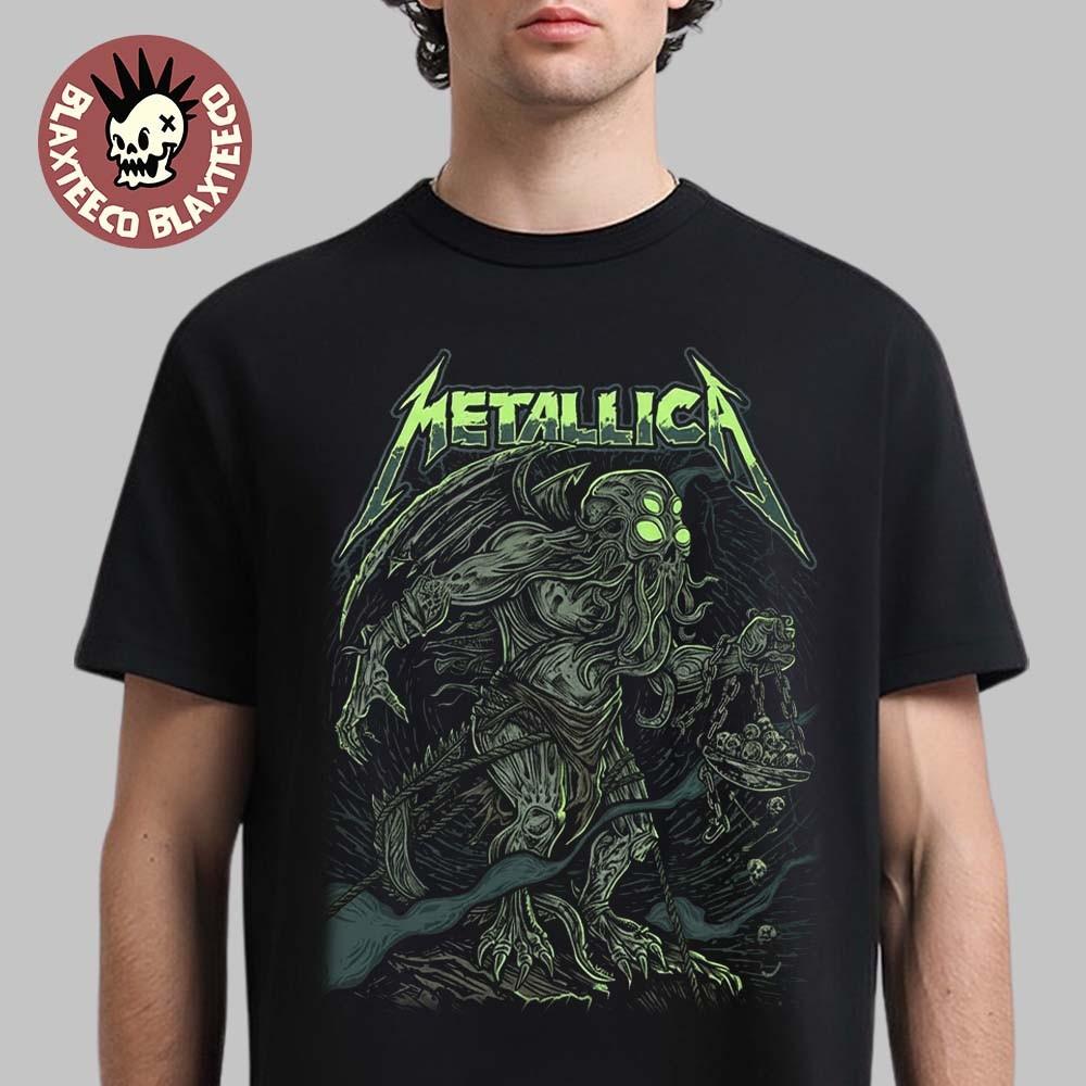 

Metallica New York Comic Con 2025 Exclusive Poster On October 9-12 2025 And Just Unisex T-Shirt XXL