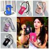 Anti-lost Hanging Neck Phone Bag Adjustable Waterproof Makeup Pouch Zipper Soft Shoulder Case  Work