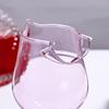 Glassware Rose Wine Glass 150/280ml Cocktail Glasses Cup Rose Wine Goblet  Valentine's Day