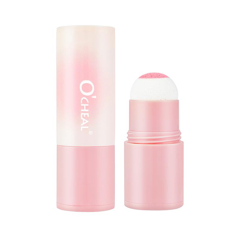 Vitality, matte, natural color rendering, vitality, enhance complexion, not easy to fly pink blush