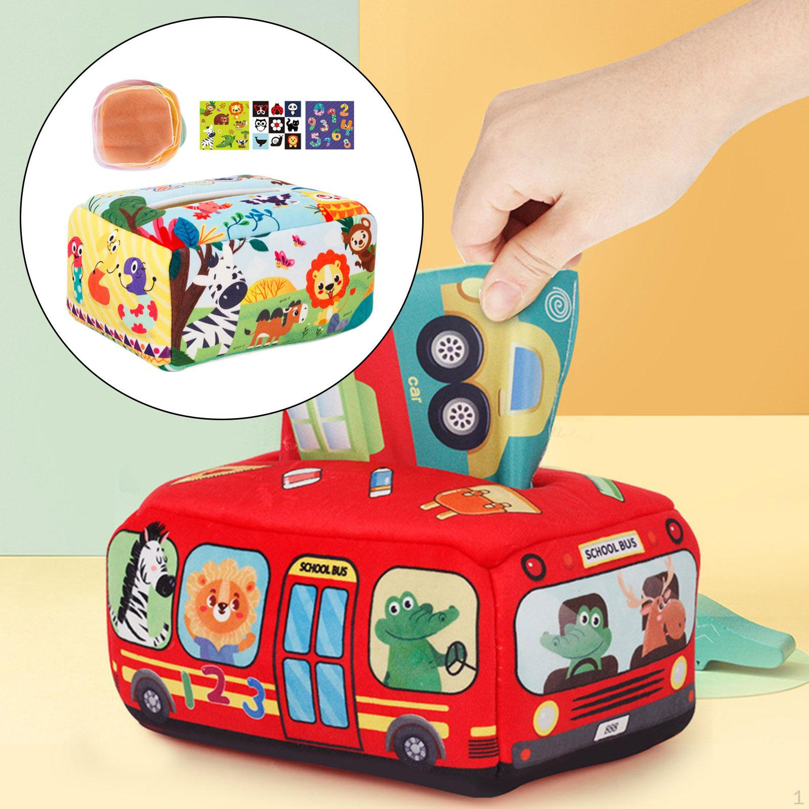 

Baby Tissue Hand Towel Busy Pull Tissues for Newborn And Farm Animal