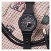 Casio G-SHOCK Black Samurai Farm Oak Octagon Impact Resistant Fashion Elegant World Time Quartz Movement Resin Strap Japanese and GMA-S2100-1AJF