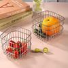 Stainless Steel Cosmetic Storage Basket - Home Ins Style