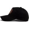 Mode Kreislederetikett Wildleder Herren Baseballkappe Frühling Herbst Hut für Schirm Lässige Damen Snapback Hip Hop Kappen Unisex