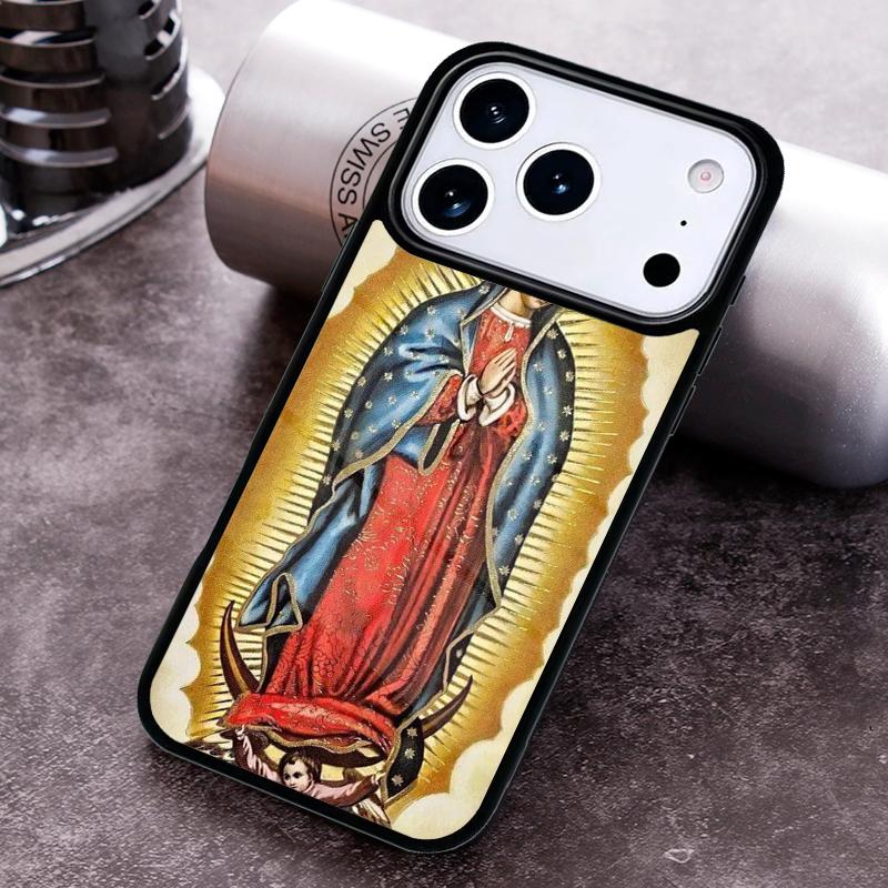 Buddha Jesus Guadalupe Phone Case For iPhone 17 16 15 14 13 12 11 Pro Max Plus 17Air Soft Silicone Cover