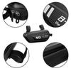 Carbon Fiber Texture Motorcycle Hanging Bag Waterproof Zipper Hard Shell For Motorcycle Riding Trips
