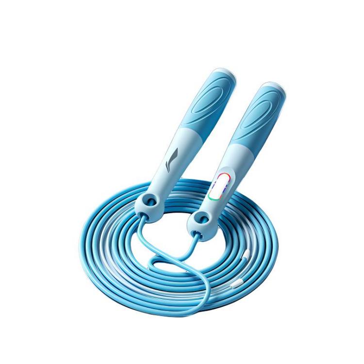 Li Ning Casual Entertainment Non Countable Jump Ropes Kids Handle Material PP PC Silicone, Rope Material PVC TPE 2.8m LJSU306