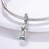 Copper Love Football Cup Charms Bead Family Travel Beer Sport Pendants Fit Bangle Bracelet Necklace Jewelry