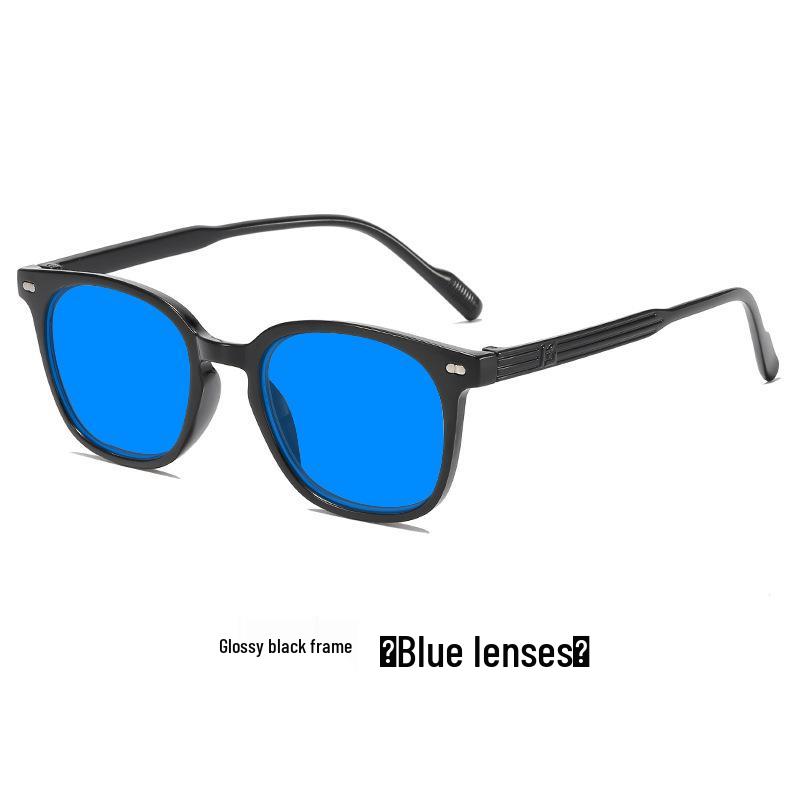 Unisex Retro Night Vision Yellow Goggles - Anti-Blue Light Full Frame for Phones & Gaming