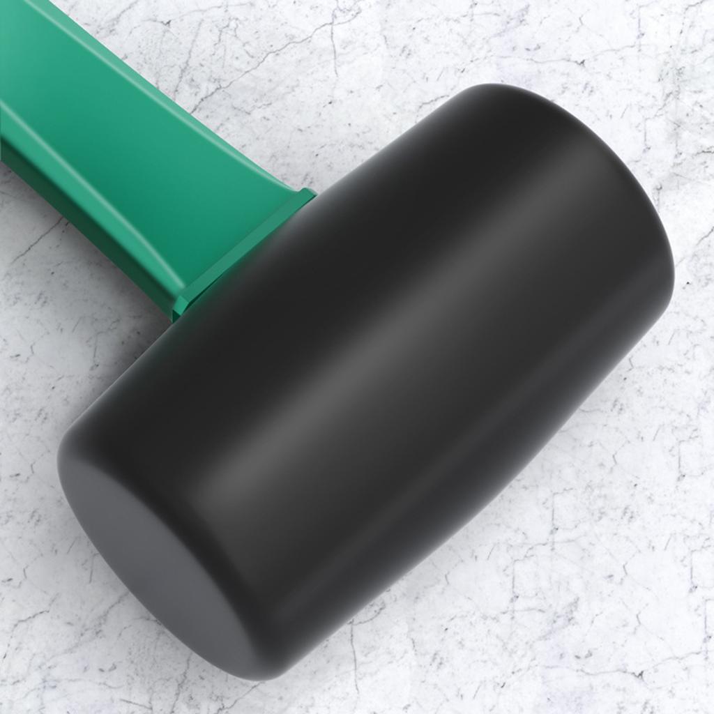 Professional Rubber Hammer For Flooring Projects AntiVibration Design Safe Grip Handle Durability Rubber Materials