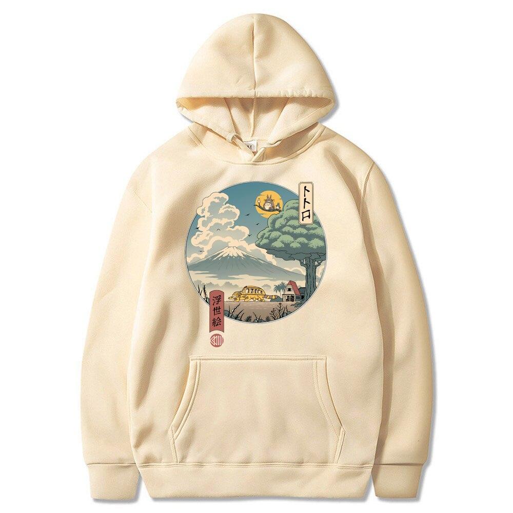 urban outfitters beige moletom com capuz