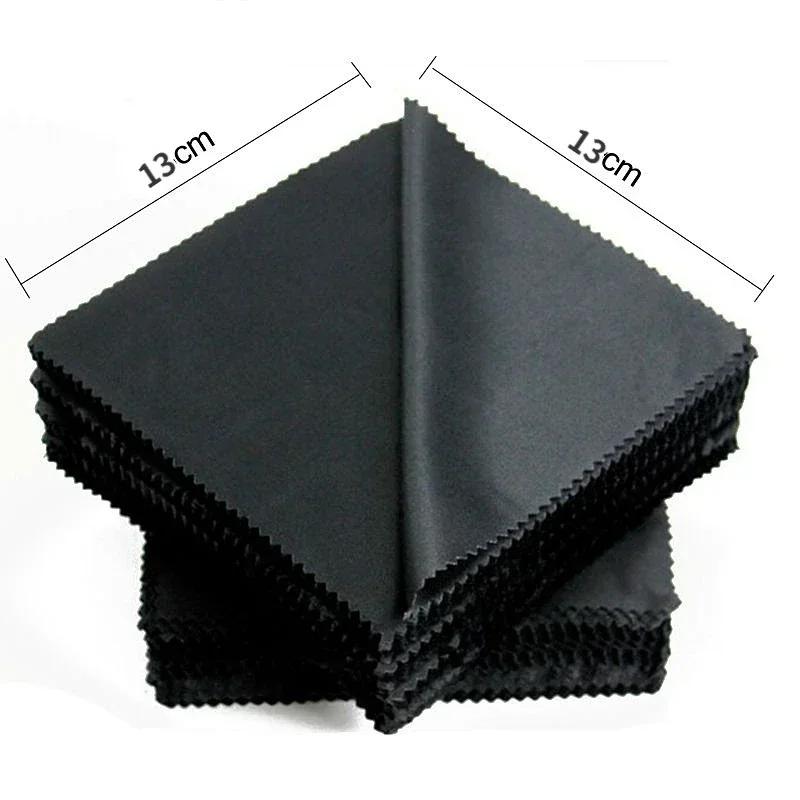 

5/10/20/piece/batch 13 * 13cm Eyeglass Cleaning Cloth, Ultra-fine Fiber Sunglasses, Eyeglass Cleaning Lens Cloth Accessories 5 PICS