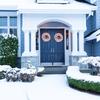 Christmas Wreath Exquisite Decorative Wreath for Wall Window Festival Wedding