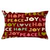 Christmas Simple Print Series Peach Skin Waist Pillowcase Home Sofa Pillowcase Office Pillowcase