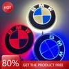 BABH1 8.2CM 4D LED Emblem Logo Glowing Light Car Badge For BMW E46 E90 E60 F10 F11 F20 F30 F34 F01 G20 G21 G31 X1 X3 X5 X7 Accessories