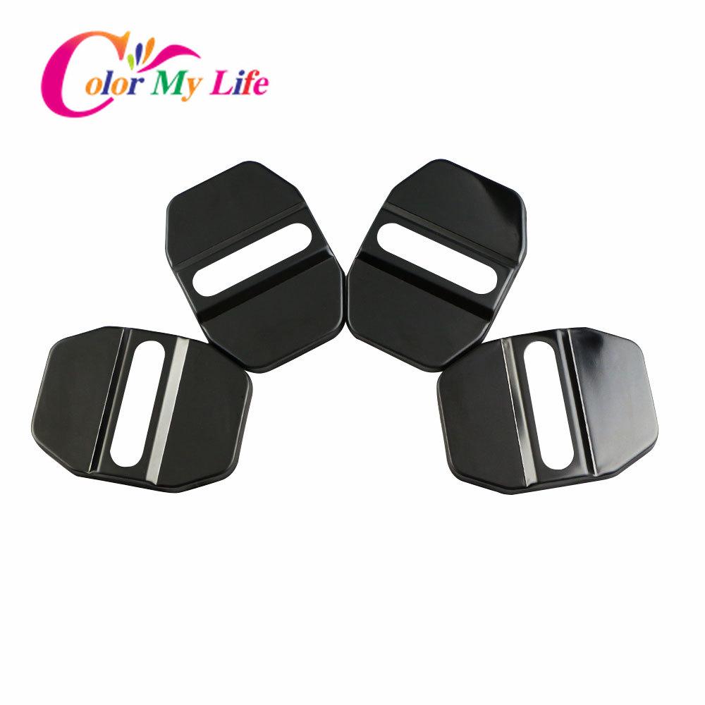 Color My Life 4 Teile/satz Edelstahl Auto Türschloss Schutz Abdeckung Für Jeep Renegade 2014 - 