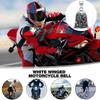 Angel Bell Small Lucky Bell Exorcism Bells for Motorcycles Safe Driving Pendant Widgets Accessories Biker Bells for Men Women