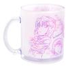 Kanesho Touki "Detective Conan" Haibara Mug, Glass Mug, Approx. 320ml, Line Art, Merchandise, Tableware, Made In Japan, 034191