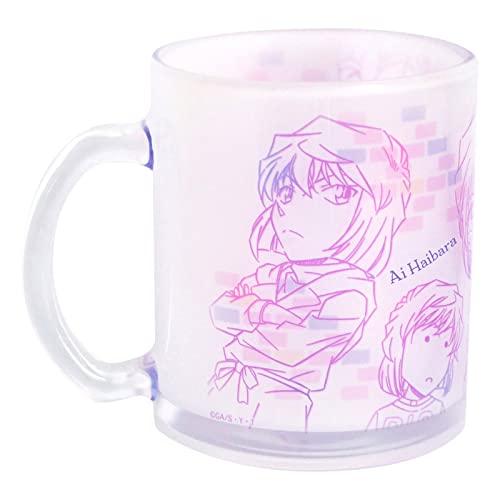 Kanesho Touki "Detective Conan" Haibara Mug, Glass Mug, Approx. 320ml, Line Art, Merchandise, Tableware, Made In Japan, 034191