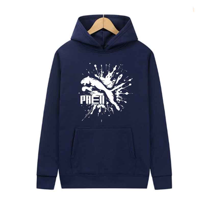 Creative Fun Forest Beast Print Hoodies Spring Autumn Fashion Men's Warm Hoodies Casual Street Hoodies Unisex Y2K lothing
