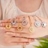 Fashion Vintage Zircon Sun Star Pendant Necklace for Women Men Cool Fashion Stainless Steel Chain Jewelry Gifts for Friends
