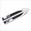 2pcs Epoxy Sticker Car Fender Side Wing Emblem Badge Sticker For M M3 M5 X1 X3 X5 X6 E90 E91 E92 E93 M3 E60