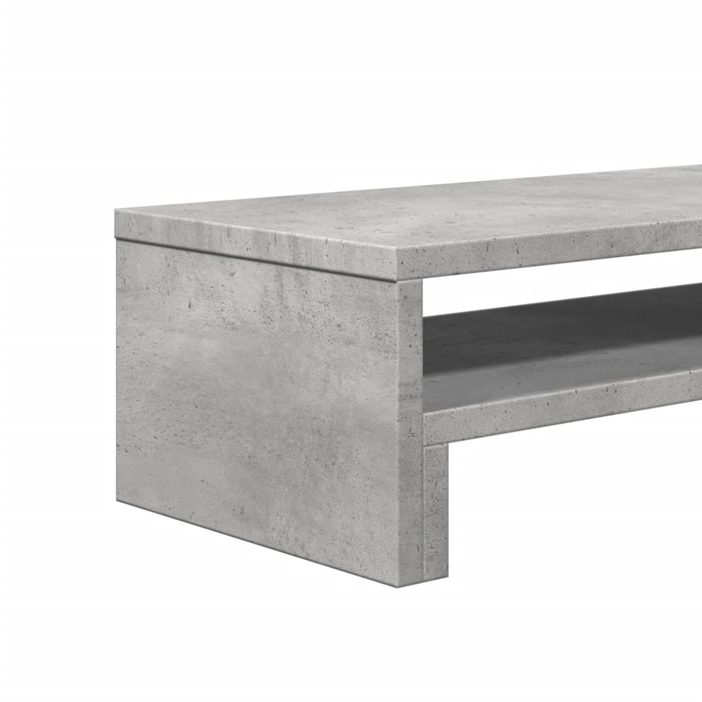 Monitor Stand Concrete Gray 54 x 22 x 15 cm Particleboard