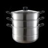 HuiXun 304 Edelstahl Mehrschichtiger Dampfkochtopf