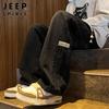 JEEP SPIRIT Men's Straight-Leg Relaxed Fit Denim Jeans
