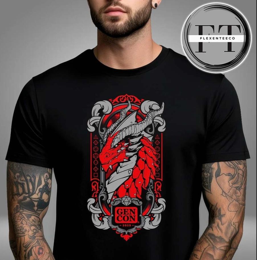 

Gen Con World Tour 2025 Unisex Tshirt size S5XL Unisex T-Shirt XXL