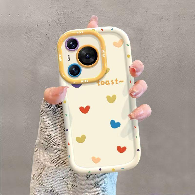 

Bear holder iPhone16 Pro mobile phone case high-end sense niche Apple case cute apple 16