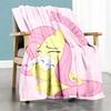 Little Pony (2) Personalized Name Blanket Throw Customizable Blanket Soft Warm Cozy Throw For Seaside Bed Office Bedding All-Season Use