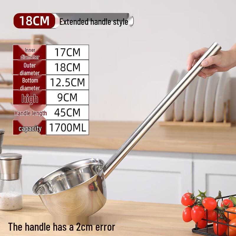 Naiduo Stainless Steel Long Handle Serving Ladle