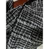 Fashionable Women's Plus Size Suit Coat with Plaid for Spring
